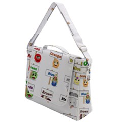 Graphic-smiley-color-diagram Box Up Messenger Bag