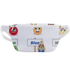 Graphic-smiley-color-diagram Waist Bag 