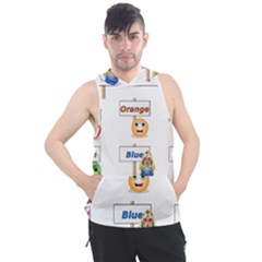 Graphic-smiley-color-diagram Men s Sleeveless Hoodie