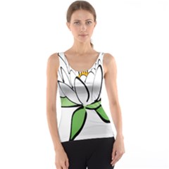 Lotus-flower-water-lily Tank Top