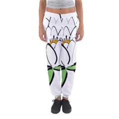 Lotus-flower-water-lily Women s Jogger Sweatpants