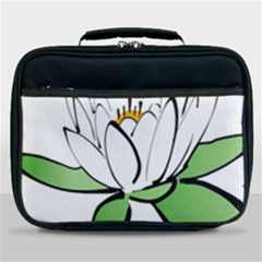 Lotus-flower-water-lily Lunch Bag by Jancukart