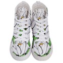 Lotus-flower-water-lily Women s Hi-Top Skate Sneakers View1