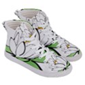 Lotus-flower-water-lily Women s Hi-Top Skate Sneakers View3