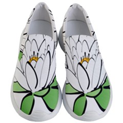 Lotus-flower-water-lily Women s Lightweight Slip Ons by Jancukart