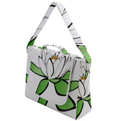 Lotus-flower-water-lily Box Up Messenger Bag by Jancukart