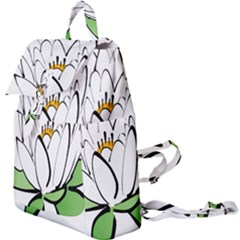 Lotus-flower-water-lily Buckle Everyday Backpack by Jancukart