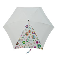 Flower Floral Pattern Mini Folding Umbrellas