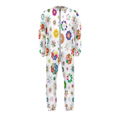 Flower Floral Pattern Onepiece Jumpsuit (kids)