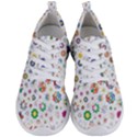 Flower Floral Pattern Men s Lightweight Sports Shoes View1