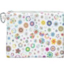 Flower Floral Pattern Canvas Cosmetic Bag (XXXL) View1