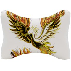 Phoenix-bird-fire-bright-red-swing Seat Head Rest Cushion