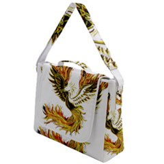 Phoenix-bird-fire-bright-red-swing Box Up Messenger Bag