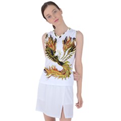 Phoenix-bird-fire-bright-red-swing Women s Sleeveless Sports Top