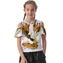 Phoenix-bird-fire-bright-red-swing Kids  Butterfly Cutout Tee View1