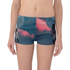 Astronaut-moon-space-nasa-planet Reversible Boyleg Bikini Bottoms