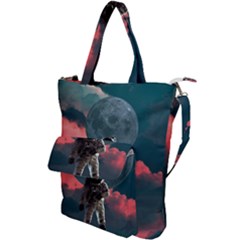 Astronaut-moon-space-nasa-planet Shoulder Tote Bag