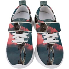 Astronaut-moon-space-nasa-planet Kids  Velcro Strap Shoes