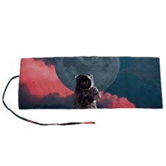 Astronaut-moon-space-nasa-planet Roll Up Canvas Pencil Holder (s) by Jancukart