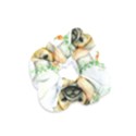 Pug-watercolor-cute-animal-dog Velvet Scrunchie View1