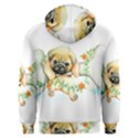 Pug-watercolor-cute-animal-dog Men s Overhead Hoodie View2