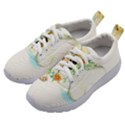 Pug-watercolor-cute-animal-dog Kids Athletic Shoes View2