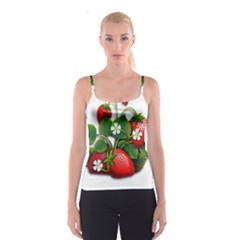 Strawberries-fruits-fruit-red Spaghetti Strap Top