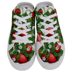 Strawberries-fruits-fruit-red Half Slippers