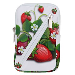 Strawberries-fruits-fruit-red Belt Pouch Bag (large) by Jancukart