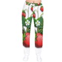 Strawberries-fruits-fruit-red Women velvet Drawstring Pants View1