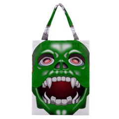 Monster-mask-alien-horror-devil Classic Tote Bag