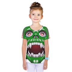 Monster-mask-alien-horror-devil Kids  One Piece Tee