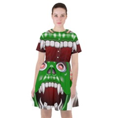 Monster-mask-alien-horror-devil Sailor Dress