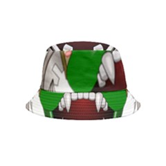 Monster-mask-alien-horror-devil Inside Out Bucket Hat (kids)