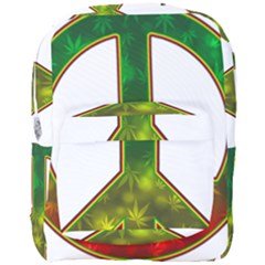 Peace-rastafarian Full Print Backpack