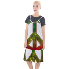 Peace-rastafarian Camis Fishtail Dress by Jancukart