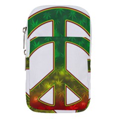 Peace-rastafarian Waist Pouch (large)