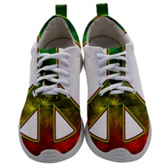 Peace-rastafarian Mens Athletic Shoes