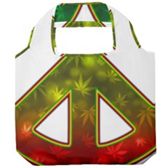 Peace-rastafarian Foldable Grocery Recycle Bag by Jancukart