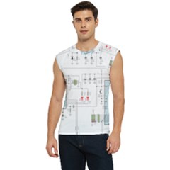 Circuits-electronics-atmel Men s Raglan Cap Sleeve Tee by Jancukart