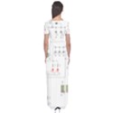 Circuits-electronics-atmel Short Sleeve Maxi Dress View2