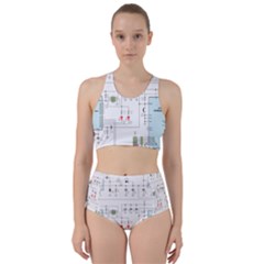 Circuits-electronics-atmel Racer Back Bikini Set