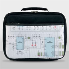 Circuits-electronics-atmel Lunch Bag