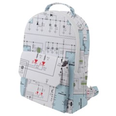 Circuits-electronics-atmel Flap Pocket Backpack (small)