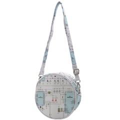 Circuits-electronics-atmel Crossbody Circle Bag by Jancukart