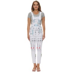 Circuits-electronics-atmel Women s Pinafore Overalls Jumpsuit