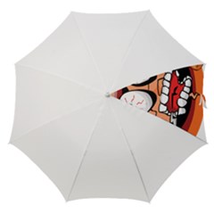 Brain Cartoon Animation Straight Umbrellas