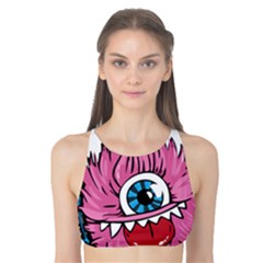 Monster-headphones-headset-listen Tank Bikini Top