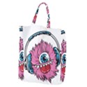 Monster-headphones-headset-listen Giant Grocery Tote View2