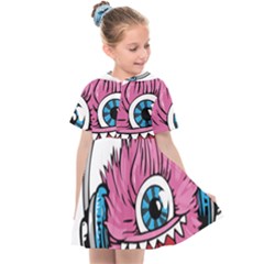 Monster-headphones-headset-listen Kids  Sailor Dress